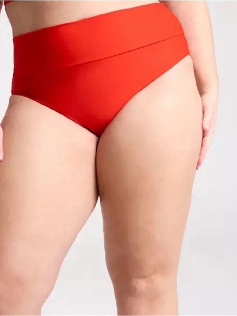 CALIA Women's Wide Banded High Rise Swim Bottoms